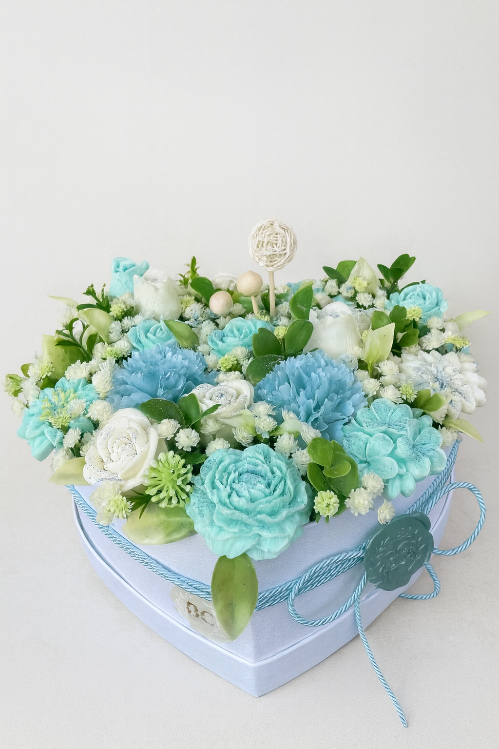 Caixa Coração Branco