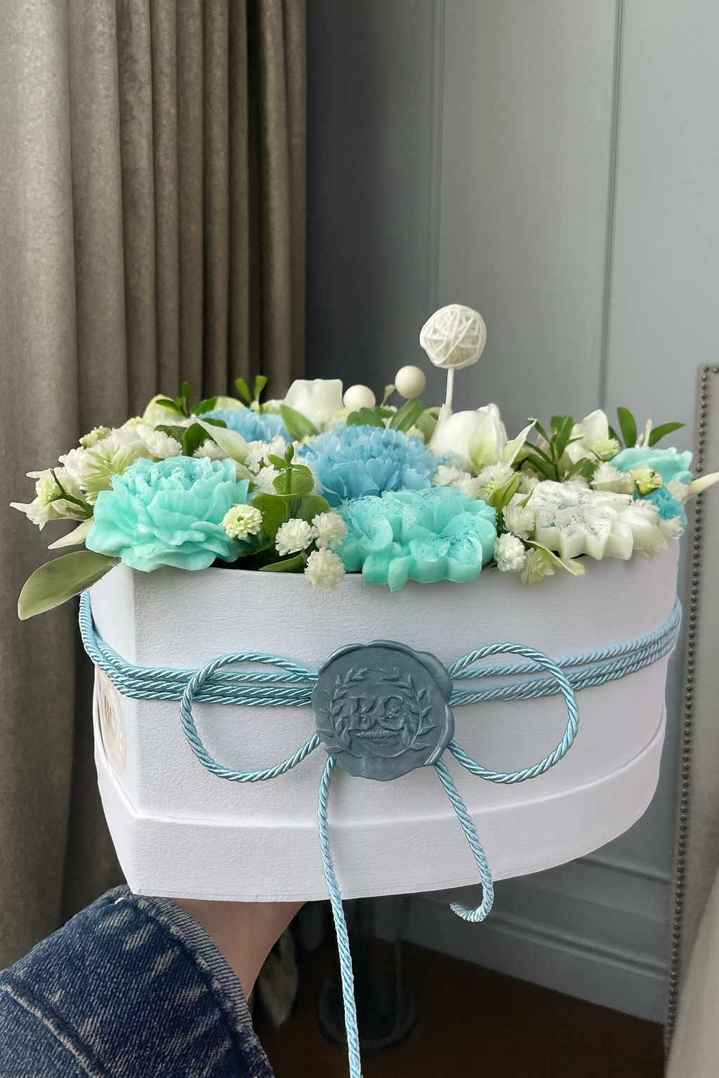 Caixa Coração Branco