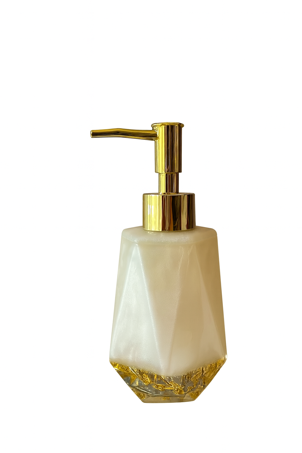 🧴Dispensador de Líquido Dourado Luxuoso
