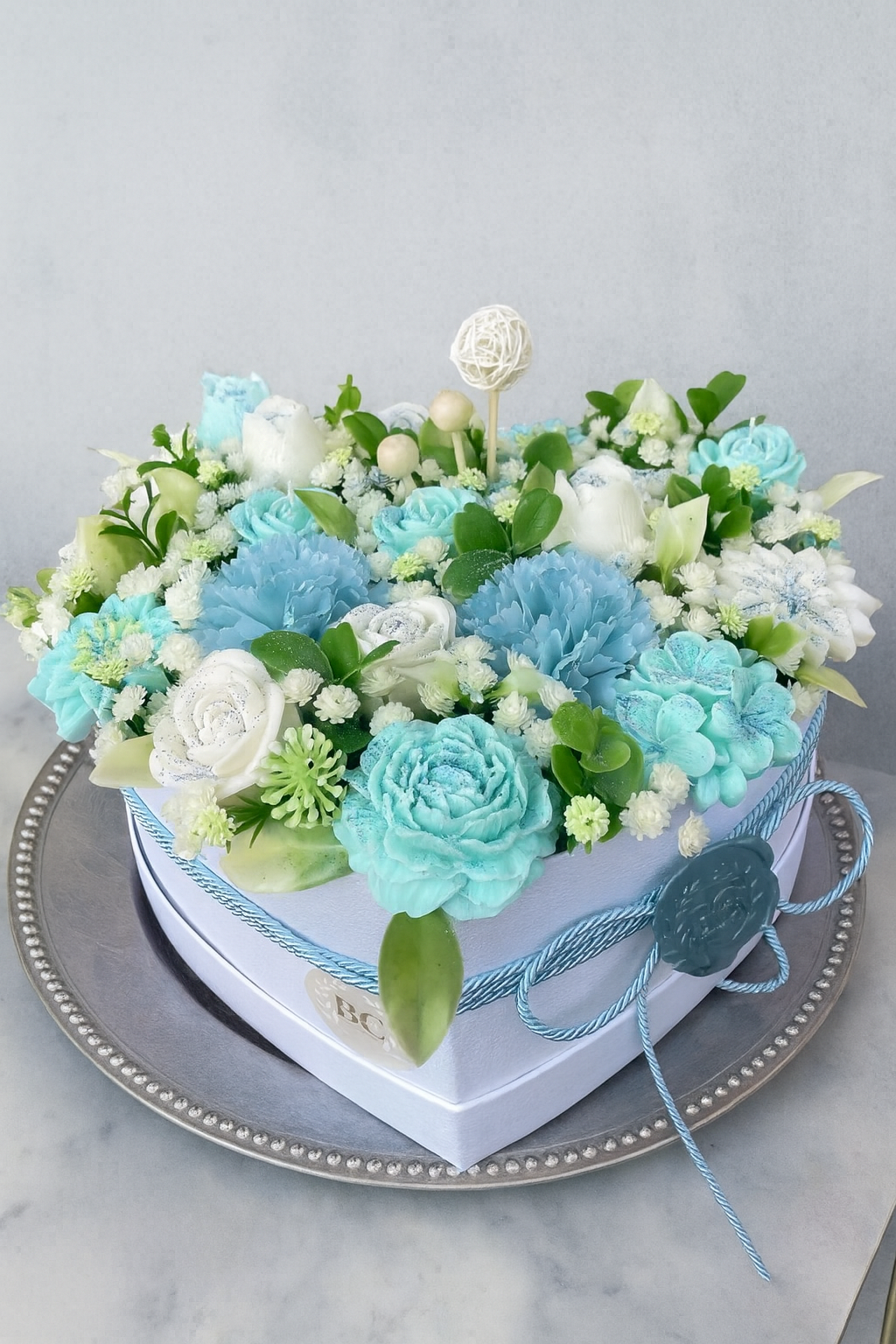 Caixa Coração Branco