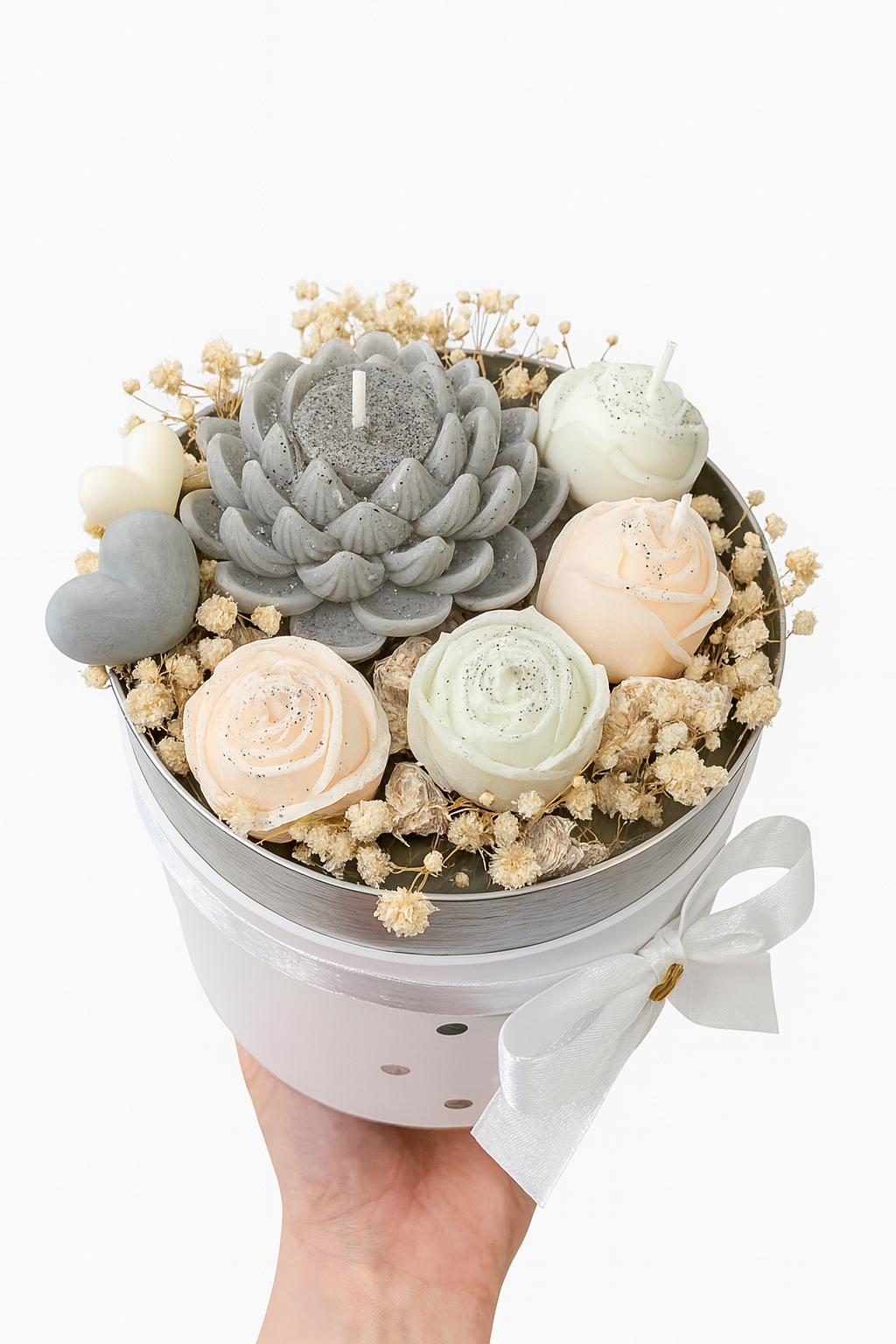 ✨Caixa de Flores de Cera Floral