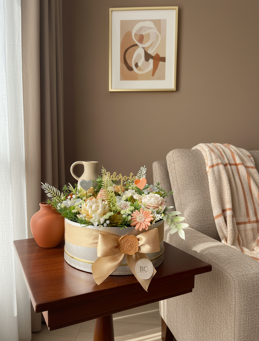 Winter Bloom Collection Box