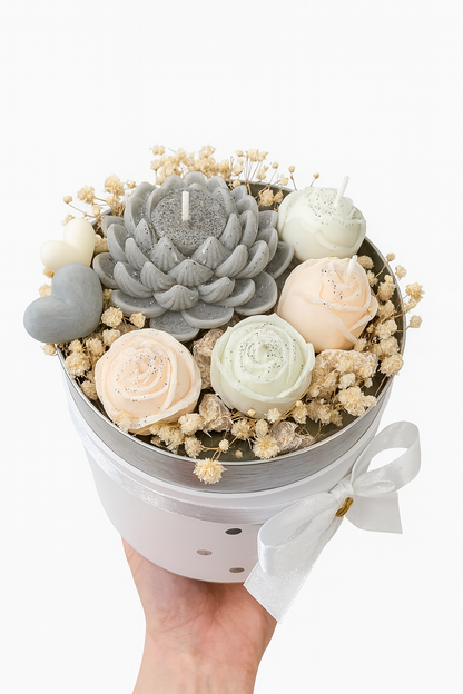 ✨Caixa de Flores de Cera Floral 