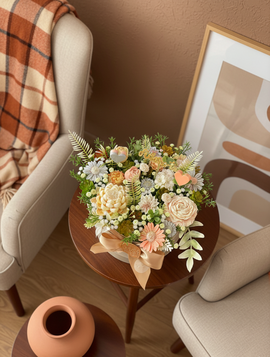 Winter Bloom Collection Box