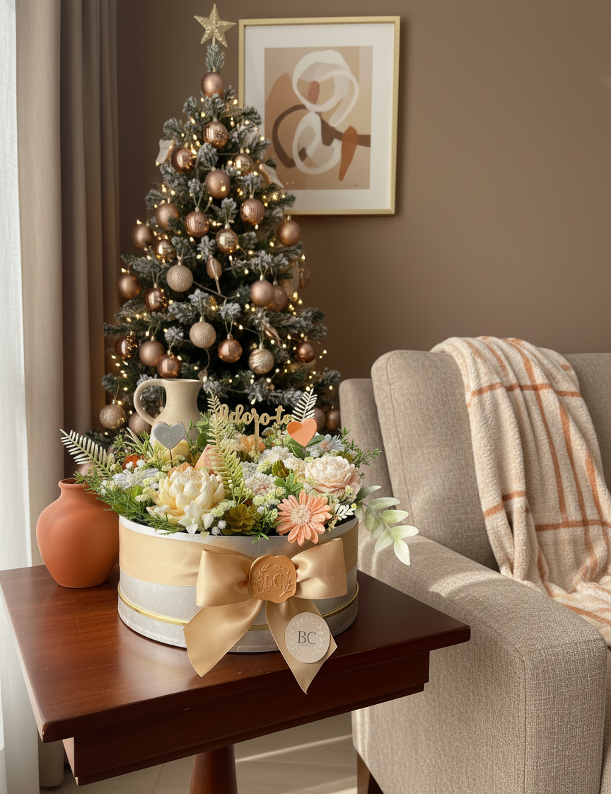 Winter Bloom Collection Box