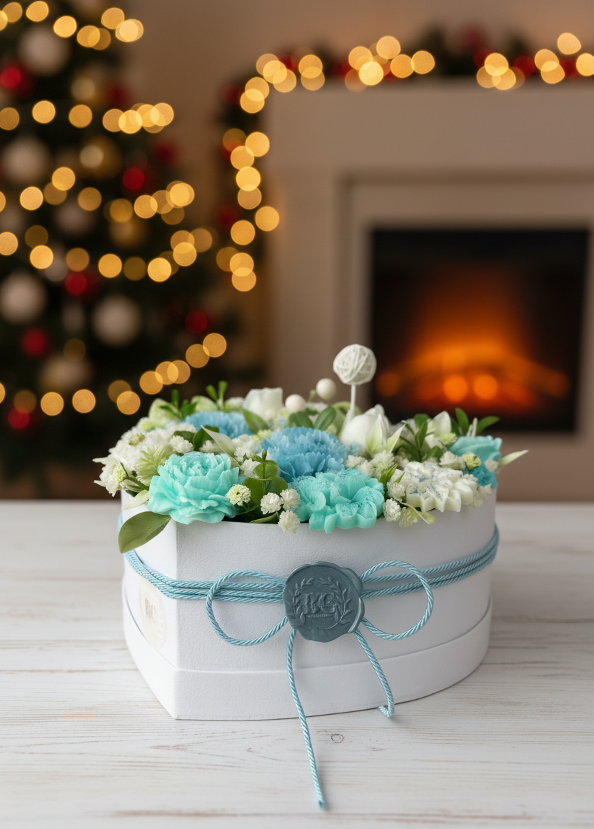 Caixa Coração Branco